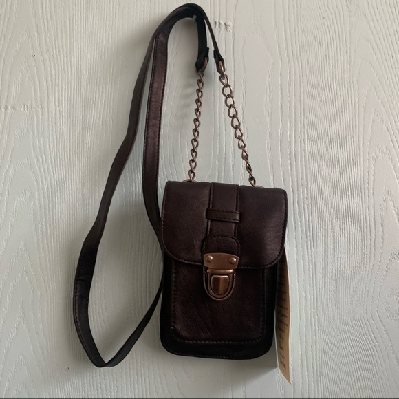 5 for 20 NWT Olsenboye mini faux leather chain bag - Picture 8 of 8